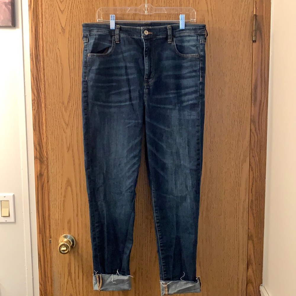 AE Super Hi-Rise Jegging Crop-size 16